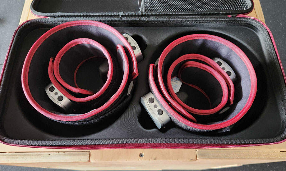 SmartCuffs 4.0 in their carrying case