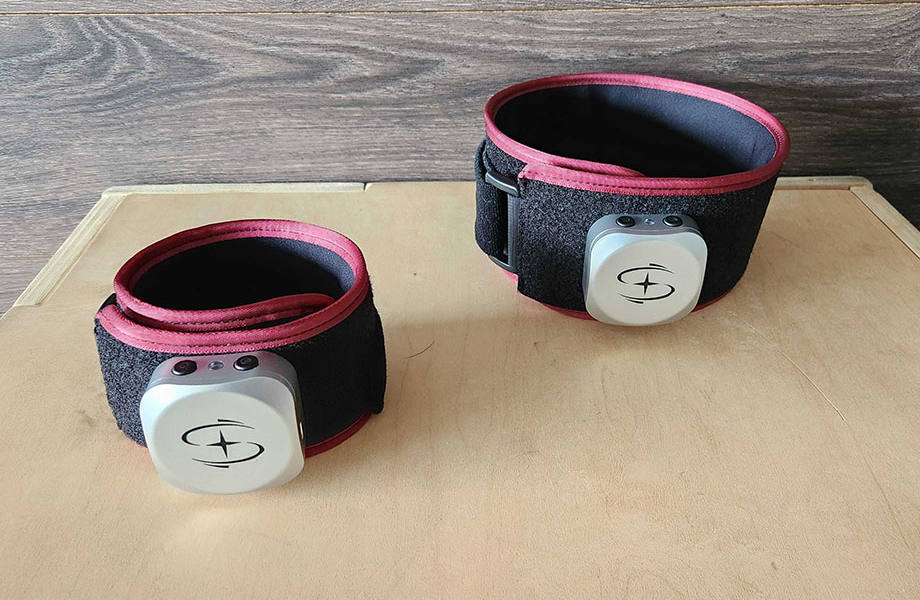 A pair of SmartCuffs 4.0 on a table