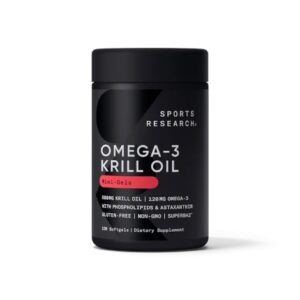 Sports Research Omega 3 Krill Oil