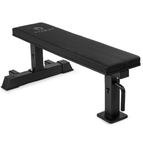 Titan Fitness Elite Series Flat Bench | Garage Gym Reviews