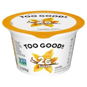 Too Good and Co Vanilla Yogurt