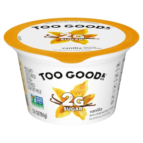 Too Good Low Fat Lower Sugar Greek Yogurt