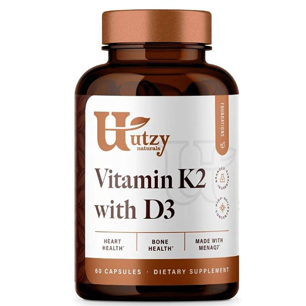 Utzy Naturals Vitamin D3 + K2