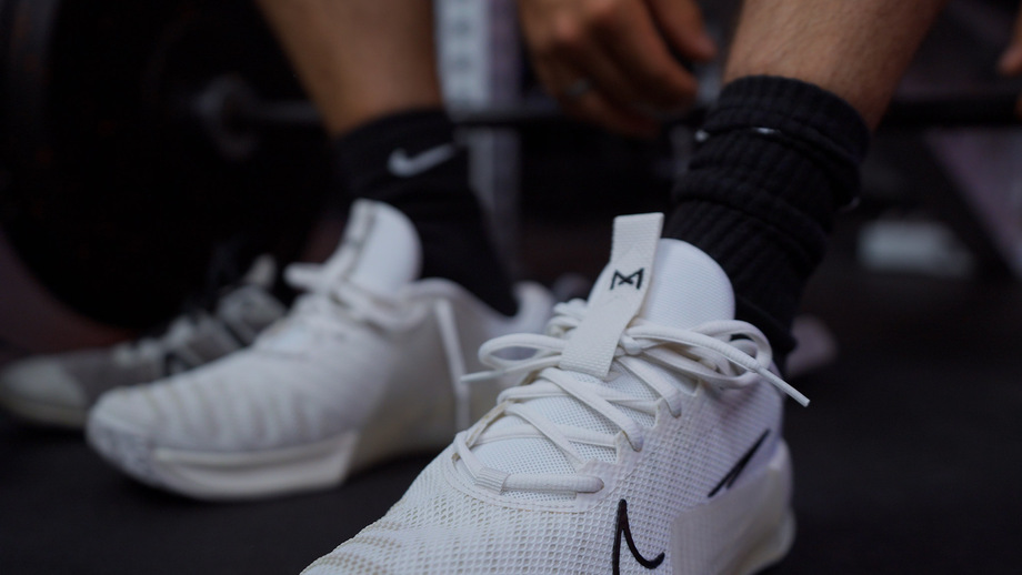 Nike Track Men Black White Ankle Slit Side Stripe Gym Workout