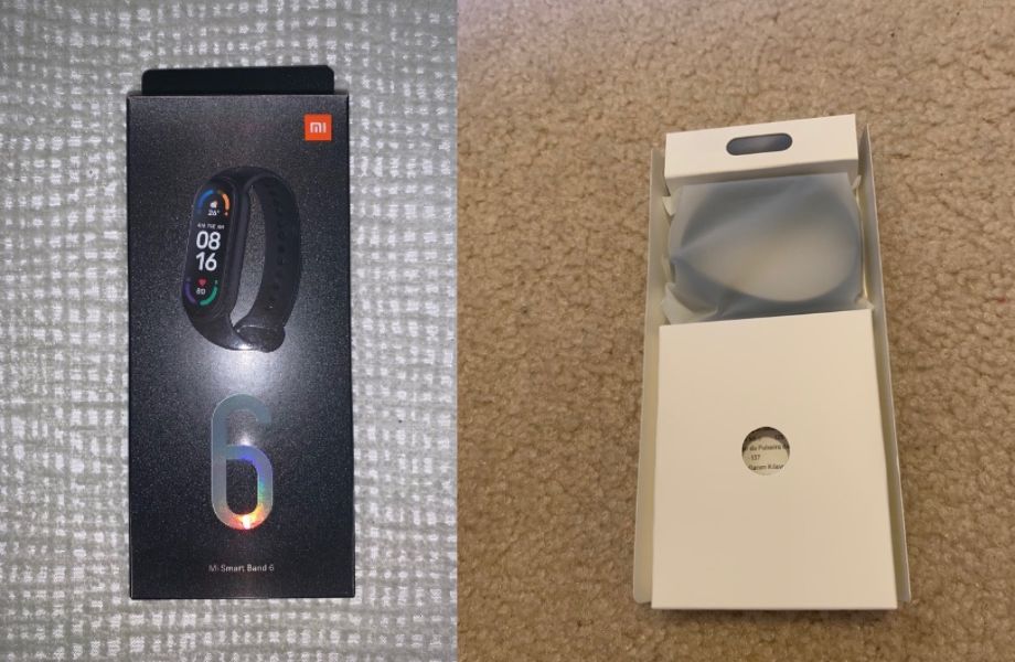 Unboxing the Xiaomi Mi Smart Band 6